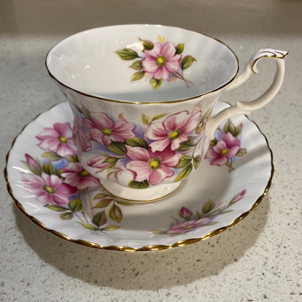Rare Find 1940’s ~ Royal Albert Wild Rose